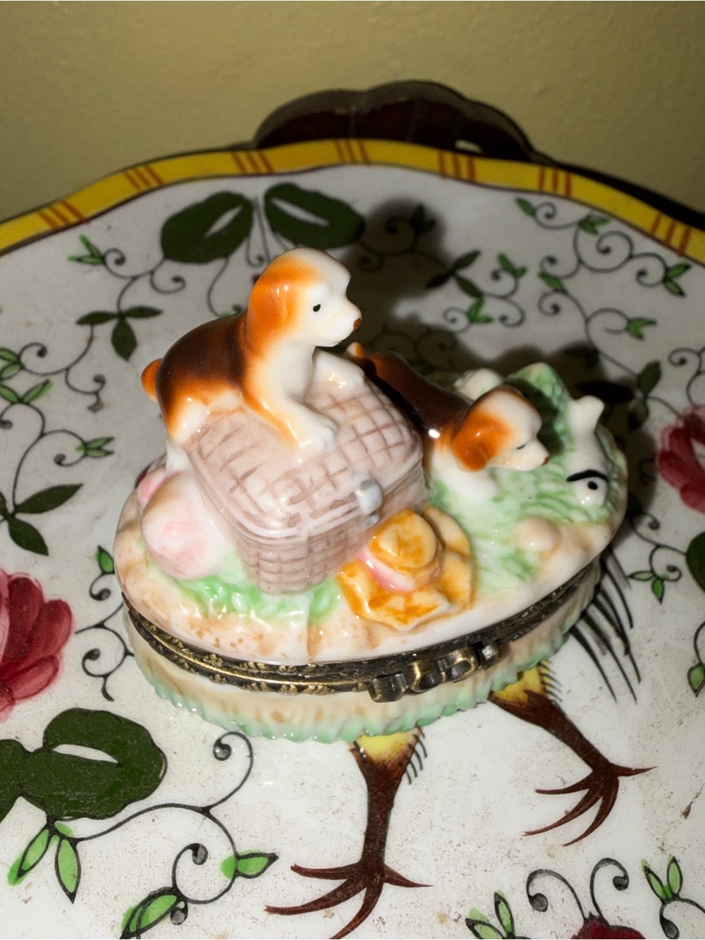 Vintage Herco Trinket Box